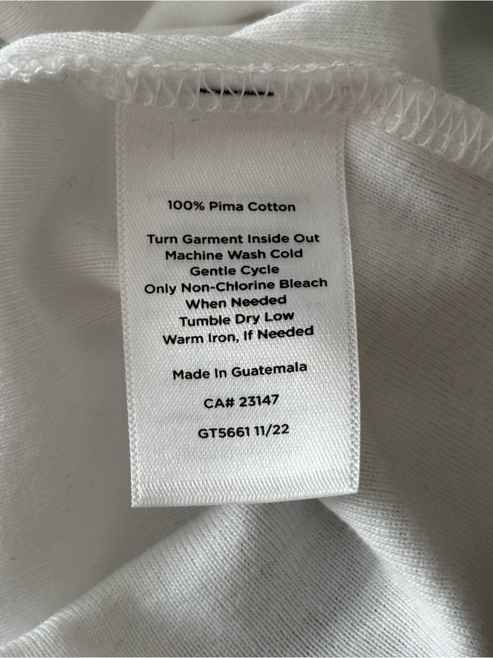 Talbots Pima Bateau-Neck Tank White Size 1XP - Picture 4 of 4